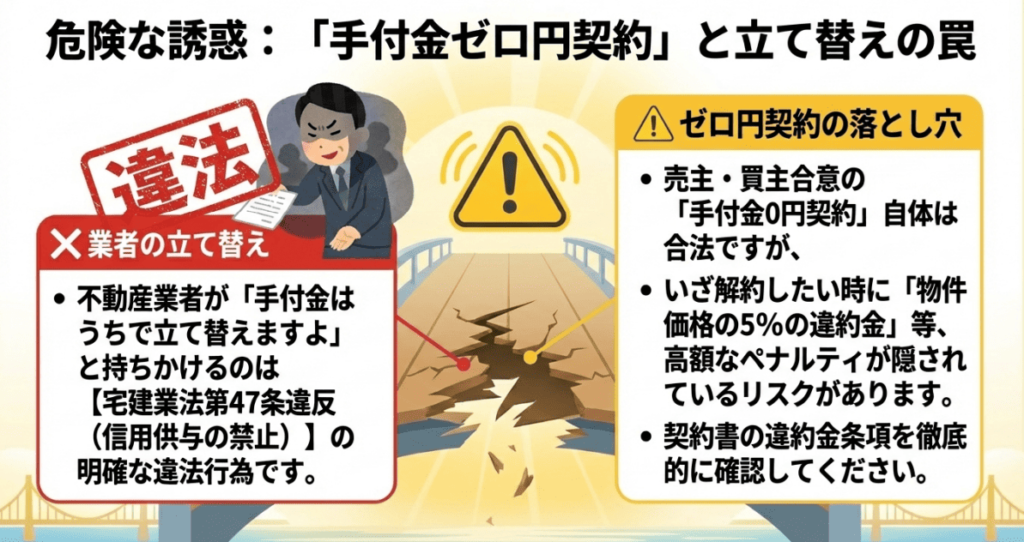 業者の立て替えは明確な違法行為を解説する画像
