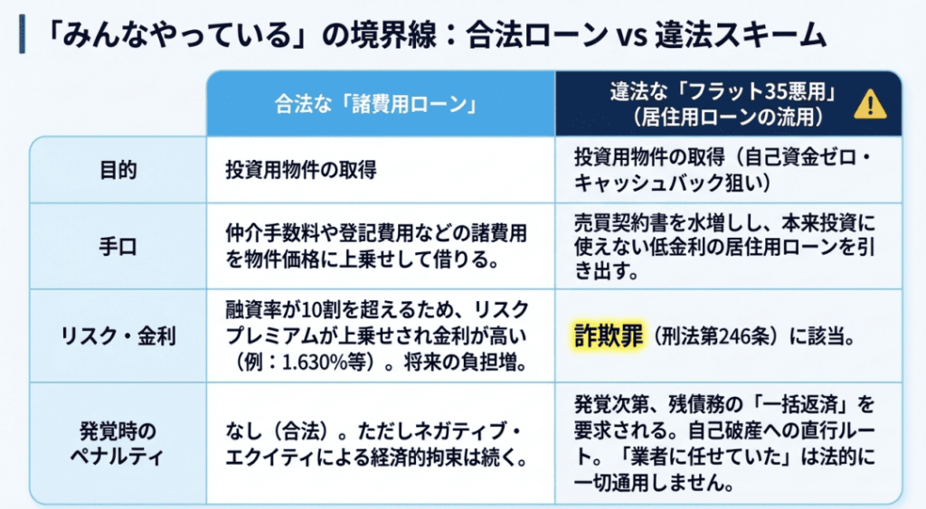 みんなやっているの境界線のイメージ